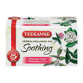 Teekanne Soothing triple mint tranquility herbal wellness tea, caffeine free, 20-bags Full-Size Picture